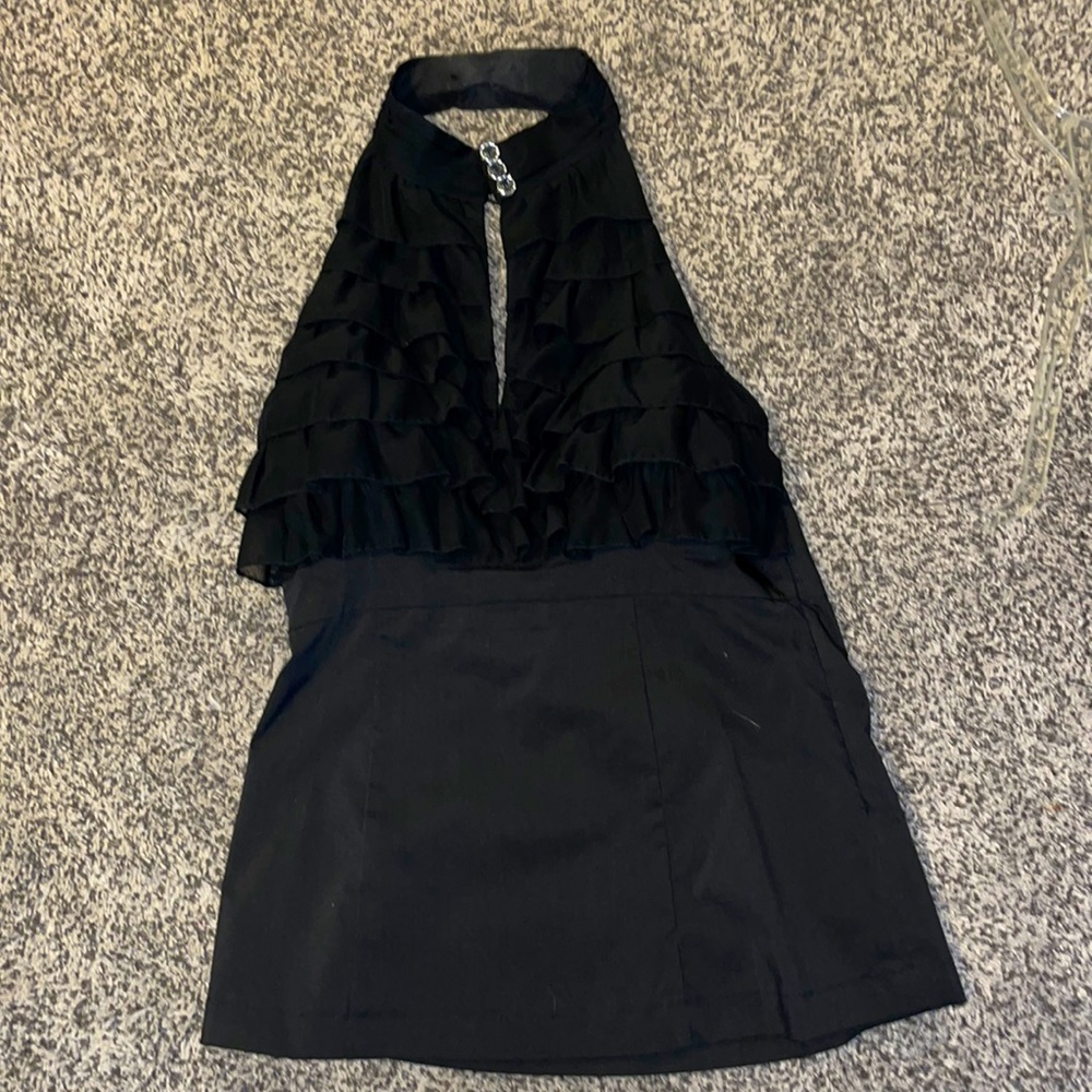 Keyhole halter top